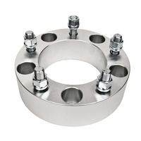 4WD - 50mm (2) - 5 x 150 - 110CB - M14x1.5 SILVER - M14X1.5 STUDS