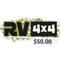 RV4x4 E-Gift Voucher $50.00
