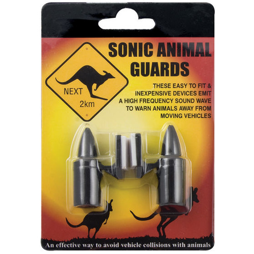 ANIMAL SONIC REPELLER PAIR CHROME
