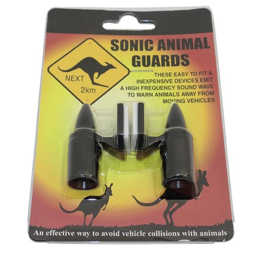 ANIMAL SONIC REPELLER BLACK PAIR
