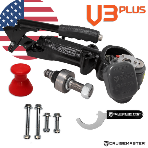 DO35 V3PLUS COUPLING with H/BRAKE and 1" TOW-PIN
