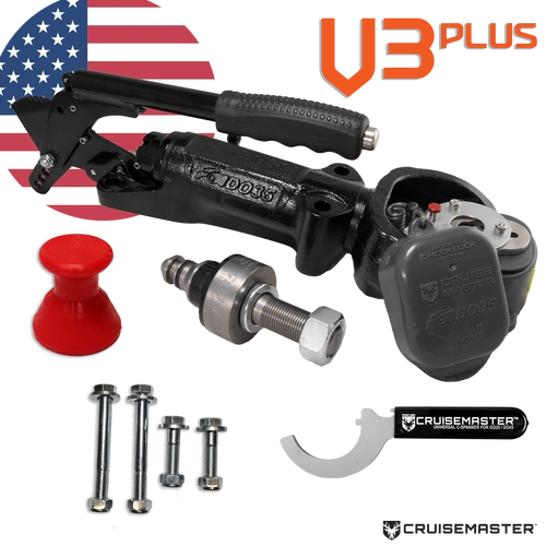 DO35 V3PLUS COUPLING with H/BRAKE and 1" TOW-PIN