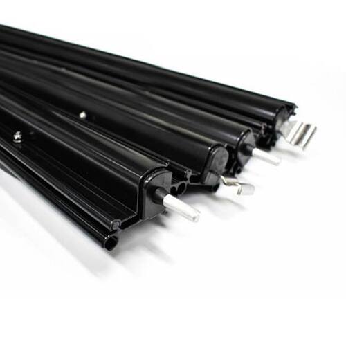 Aussie Traveller Black Short Anti Flap Kit - Without LED. 02200002000080