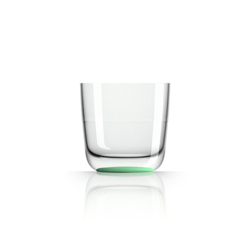 Palm Marc Newson Tritan Whisky Cup w/ Green GlowInDark Nonslip Base 285ml. pm840