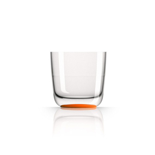 Palm Marc Newson Tritan Whisky Cup w/ Cadmium Orange Nonslip Base 285ml. pm860