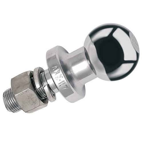 3.5TON 50mm Chrome Tow Ball Shank 7/8" x 62MM. TB3562C