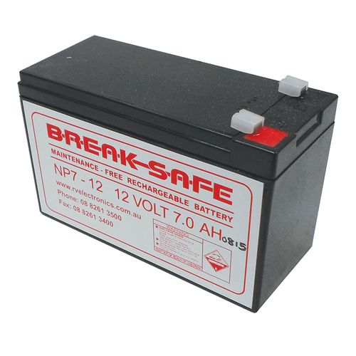Battery NP7 -12V Maintenance Free Lead Acid.