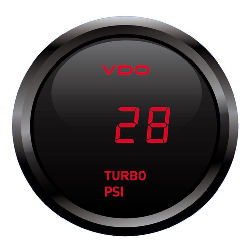 VDO Cockpit Vision Digital Boost Gauge - 350.410 
