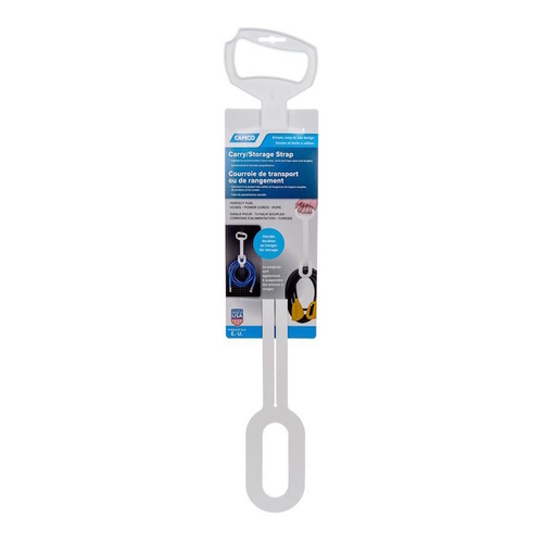 CAMCO HOSE AND CORD CARRY STRAP - WHITE. 20165