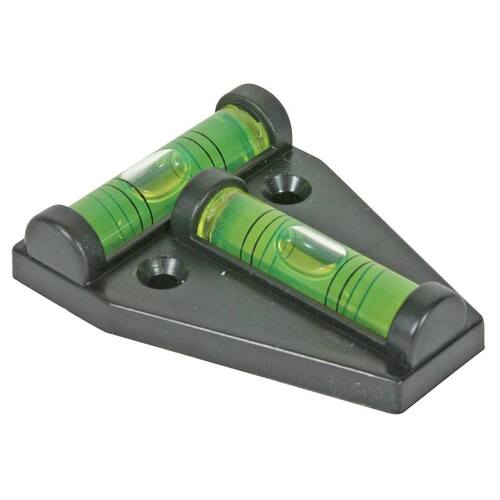 Camco Plastic 2-Way Tee Bubble Level 1/Card. 40112/25543
