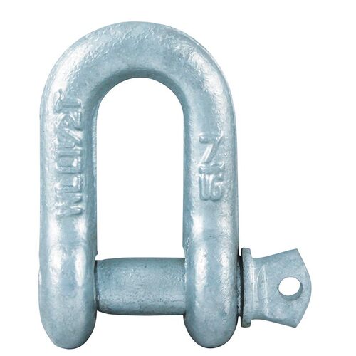 Dee Shackle Galvanised 13MM (1/2") 2T Rated. SK0513