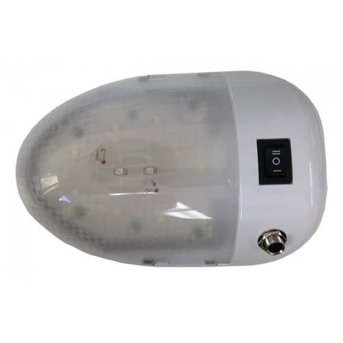Coast LED Oval Light 12V W/Jack + LENS C4505G. 22772-1