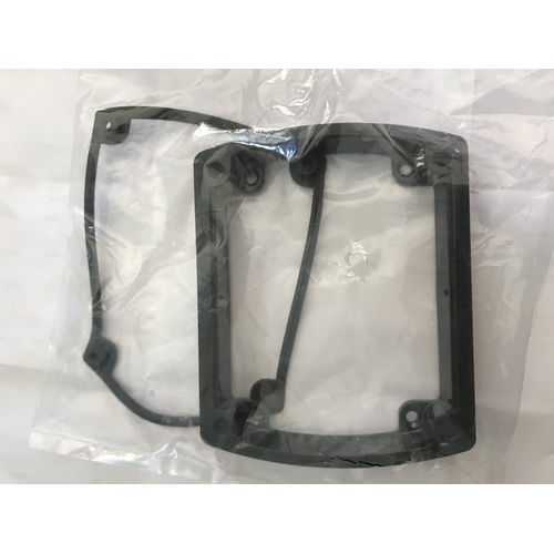 Clipsal Mounting Flange Black T/S New Style Inlet. 435VFSM-BK-BU