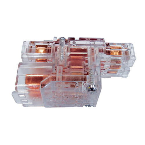 CMS 1 In 2 Out Double Adapter Clear. J3DCL