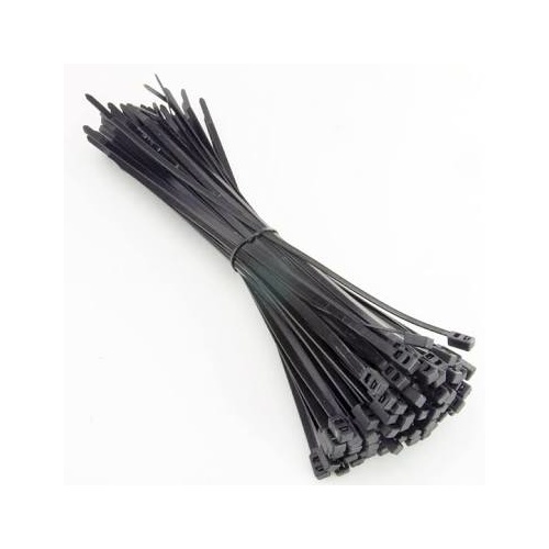 3.6x300mm Cable Tie Black 100pcs/Bag. TS1-1-36300B