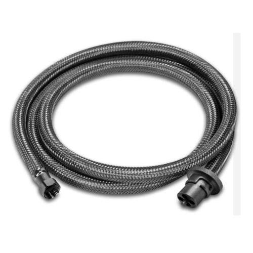 S/S Flexible Hose 3000mm With Male Bayonet + Handle 3/8 SAE F.10HOS3000