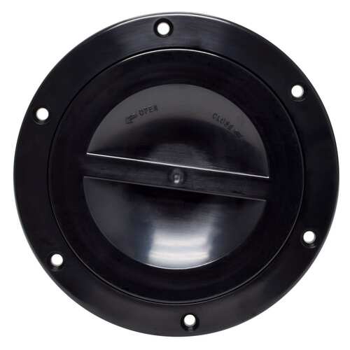 Valterra 4" Access Hatch Black. A10-2170BKVP