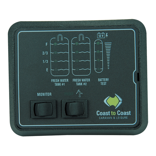 JRV Tank Monitor Fresh x2, Battery Level & Pump Switch (2 Part Pick). A7402RBL