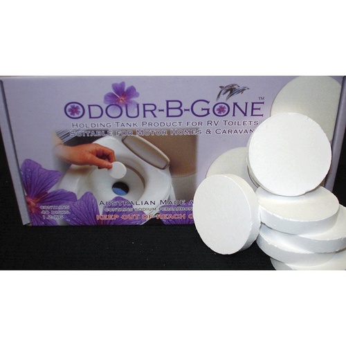 Odour B Gone Rv Toilet Disk 40 Pack.