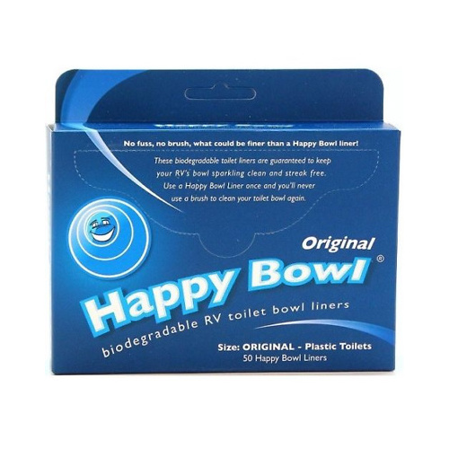 Happy Bowl Toilet Bowl Liners - 50 Per PK (12 units per outer carton) HB-1212MC