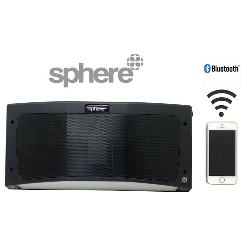 Sphere Bluetooth Outdoor Speaker. Black.