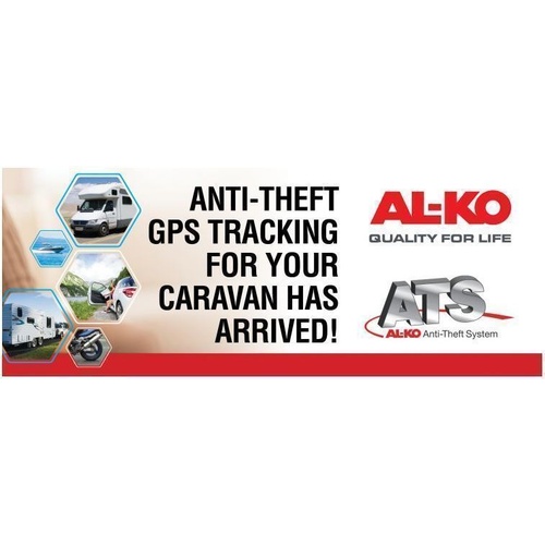 ALKO Black Knight Caravan - Camper - RV  Anti-Theft System Kit - 9040744