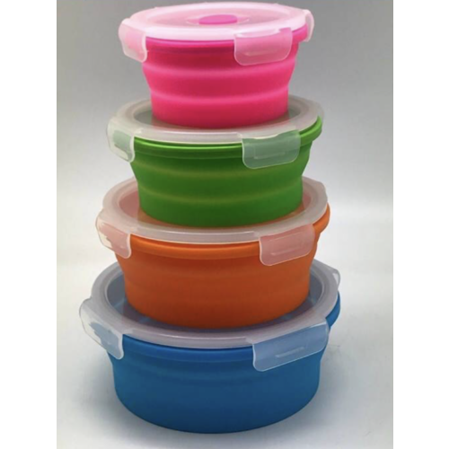 COLLAPSIBLE SET OF 4 BOWLS