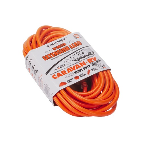 HEAVY DUTY ELECTRICAL LEAD 10M 15 AMP