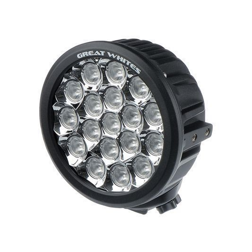 Great Whites LED Driving Light Round 932V DC (LEDs 18 x 5W) Wide Angle