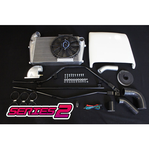 HPD TOYOTA LANDCRUISER 80 SERIES TOP MOUNT INTERCOOLER KIT - 1HDFT - IK-801HZ-S2T