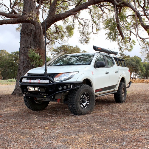 Rackless Awning Mount System - Mitsubishi Triton MQ (2015-current) Dual Cab - Awning Mount System