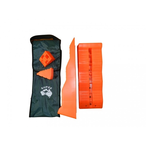 SINGLE AXLE WHEEL LEVEL RAMP SET