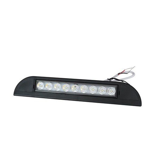 231mm Black led exterior caravan awning light