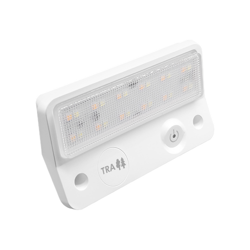123mm DUAL LED LIGHT 12V AWNING LIGHT AMBER/WHITE LIGHTS WITH SWITCH WHITE IP67