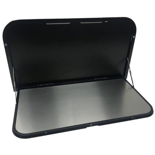 800mm Black External Caravan RV Picnic Table with LEDs and USB port