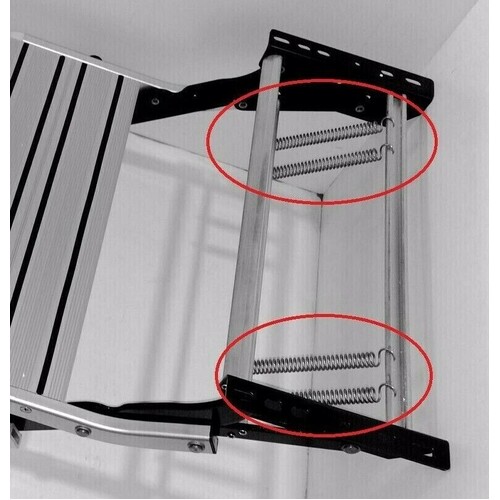 2 x Step Springs to suit TRA aluminium Steps