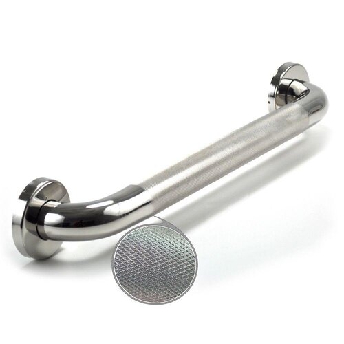 250mm stainless steel knurled entry safety grab handle