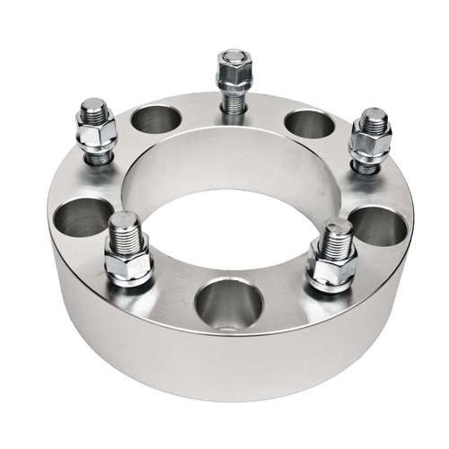 4WD - 50mm (2) - 5 x 150 - 110CB - M14x1.5 SILVER - M14X1.5 STUDS